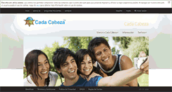 Desktop Screenshot of cadacabeza.com